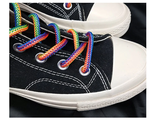Rainbow Rope Shoelaces LGBT