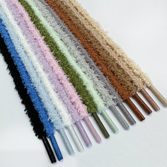 7mm Rope Fuzzy Shoelaces