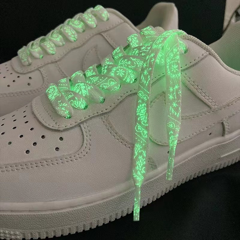 Paisley Luminous Shoelaces